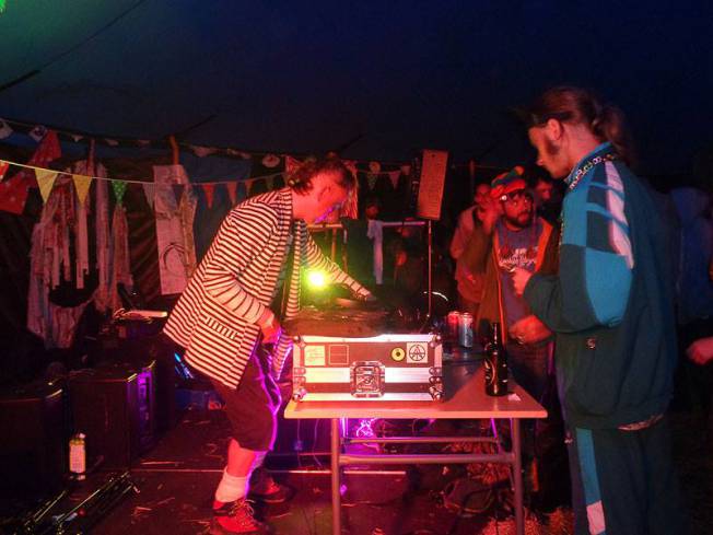 Divine DJ-ing at Audio Soup Festival