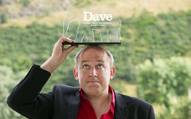 Comedian Tim Vine won the Funniest Joke of the Fringe 2014 award, with: 'I've decided to sell my Hoover... well, it was just collecting dust